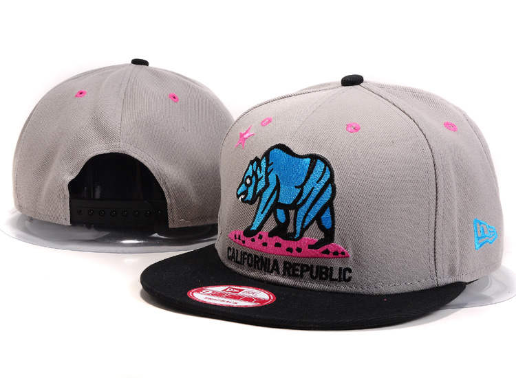 California Republic Snapback Hat #30